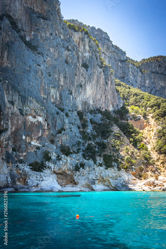 piscine di venere, venus pools, limestone cliffs and turquoise water, coast of baunei, gulf of orosei, sardinia, sardegna, italy, mediterranean sea, vacation