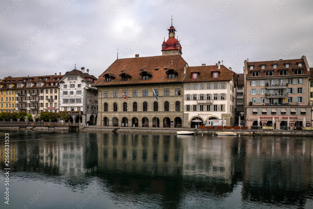 Fototapeta premium Views from the city of Lucerne, Switzerland