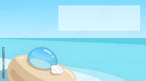 Contact lens blister pack eye care vision correction medical product hygiene Close up illustration of contact lens blister pack clean blue background, minimal medical packaging concept with copy