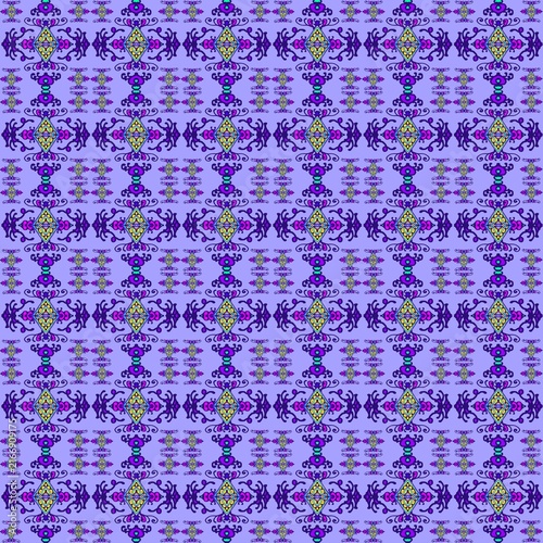 seamless damask pattern