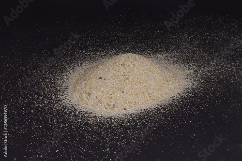 sand isolated on white background