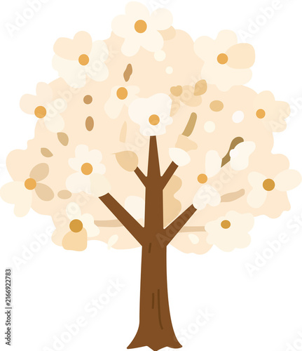 tree with flowers