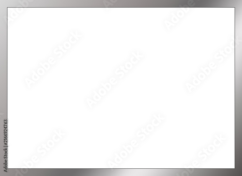 Grey Gradient Horizontal Landscape Frame