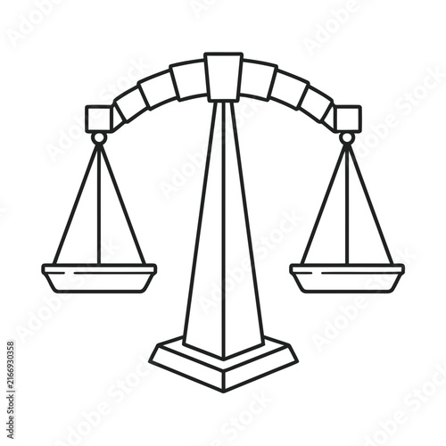 Scales of justice icon