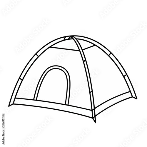 Tent outline