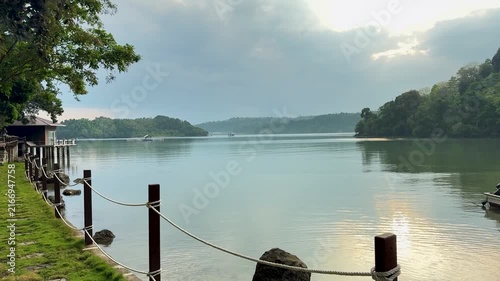 Beautiful View of Iboih Beach, Sabang, Aceh at the morning. A popular tourist destination in Weh Island, Sumatera