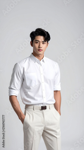  model, asian, african american, 