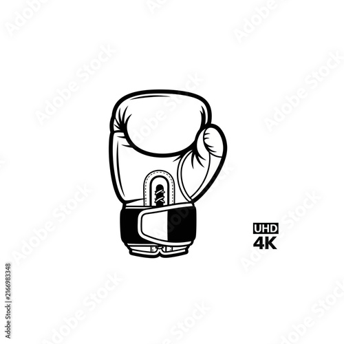 Isolated Boxing Glove Icon