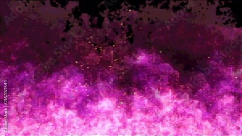 8bit風炎背景