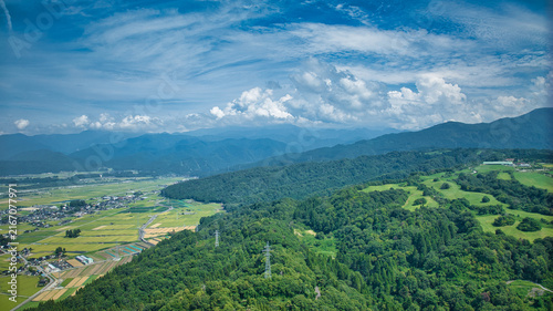 фотографія 8月下旬の富山県黒部川扇状地