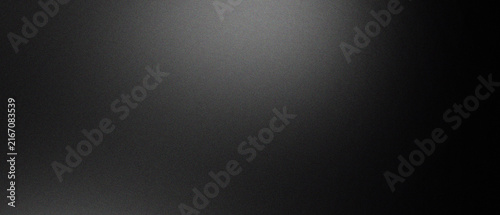 Abstract dark gray background with soft light gradient