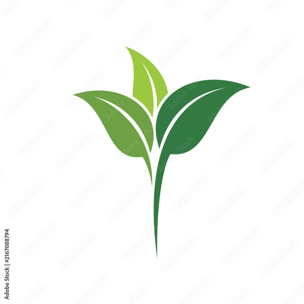 Fototapeta premium Green Leaf Ecology Logo Template Illustration Design. Vector EPS 10.