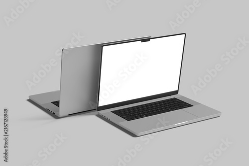 Laptop Laptop Blank Mockup 3D Design