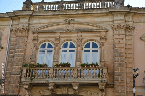 Palazzo Maggiore di Santa Barbara in the Baroque heart of Caltagirone