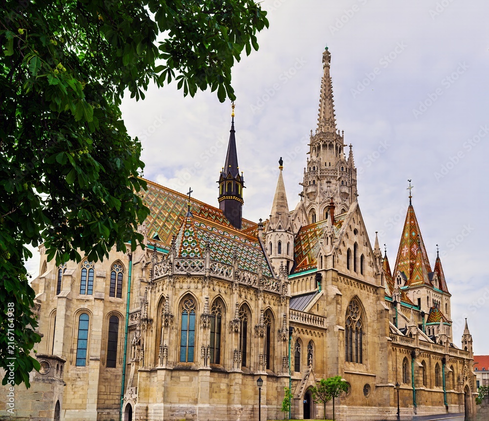 Fototapeta premium Downtown Budapest in summer, Hungary, Europe, June 2026, caste