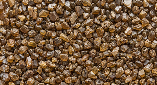Obraz na płótnie brown angular cubic boron nitride abrasive grit particles