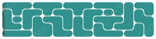 Modern Abstract Bento Grid with Asymmetrical Panels and Rounded Geometric Elements for Graphic Design