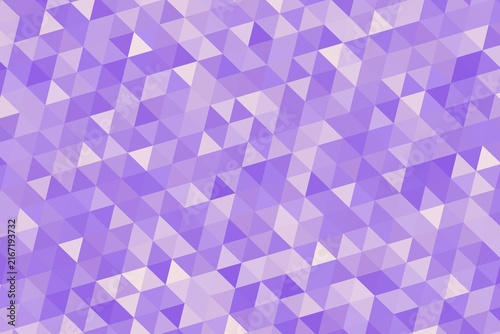 Abstract 3d geometric pattern with purple shades