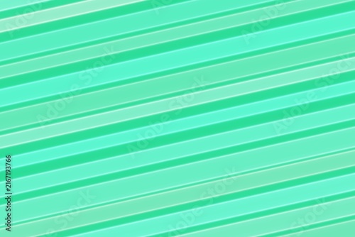 Abstract green striped pattern background with waves