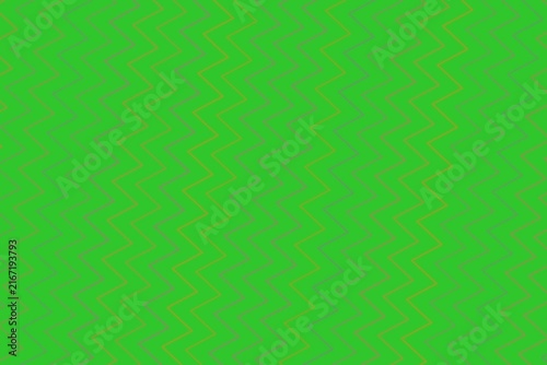 Bright green zigzag pattern background for design or art