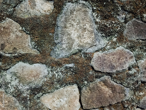 Bild auf Leinwand stone wall background