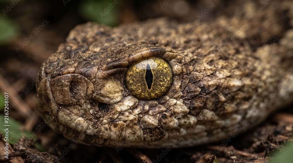 Fototapeta premium close up of a python snake
