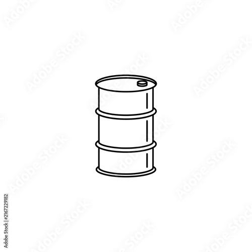 Barrel icon logo flat vector design