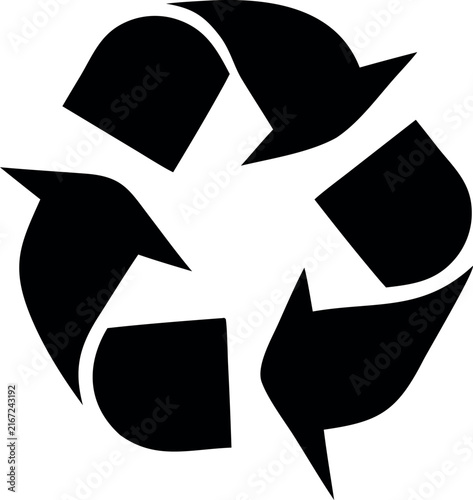 trash can icon line art illustration of waste and recycling bin on transparent background