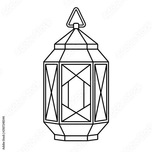 Lantern outline