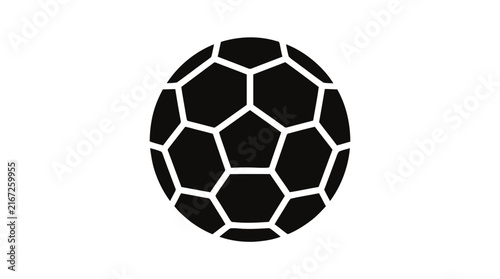Vector illustration of football icon on a transparent background