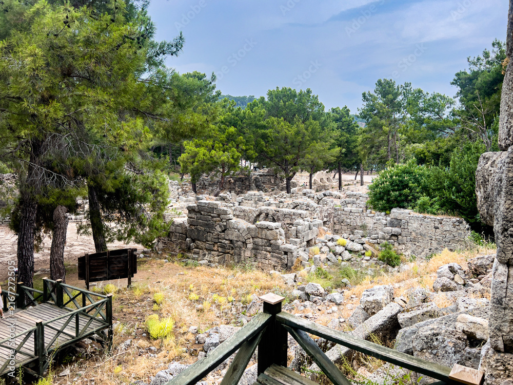 Fototapeta premium Phaselis Ancient City, Antalya/Turkey