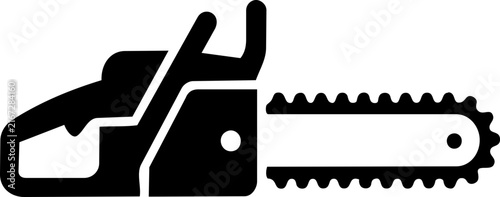 Chainsaw rescue tool icon