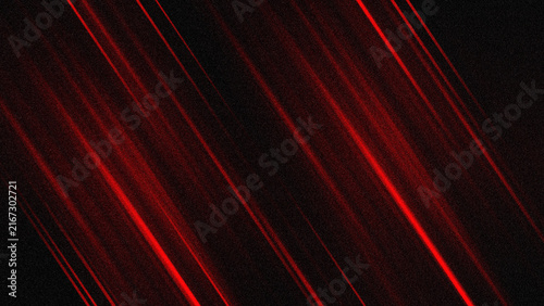 Fotografía Abstract dark red and black diagonal light stripes background