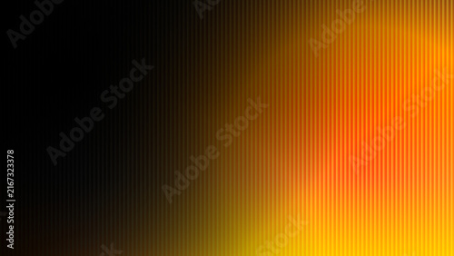 A striking abstract background featuring vertical lines in warm shades of orange and yellow, fading into black. The texture creates a dynamic and vibrant visual effect
