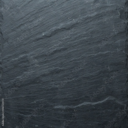 Dark Charcoal Slate Stone Surface Texture Background