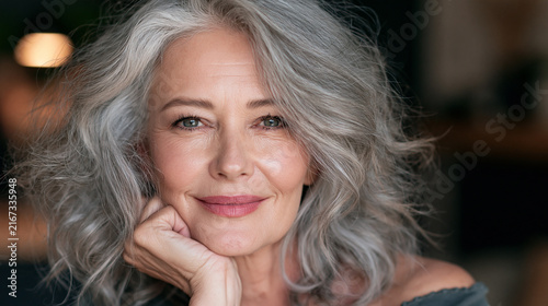 portrait of a senior woman