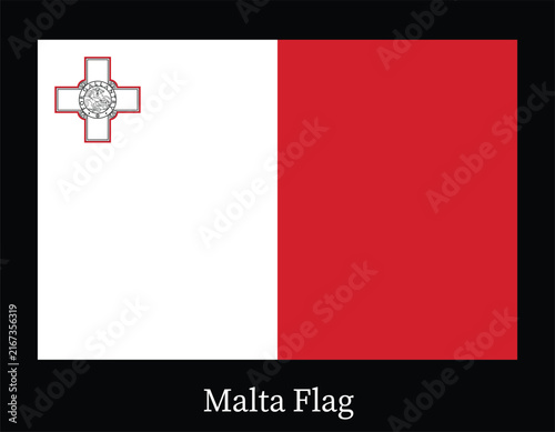 Canvas Print National flag of malta