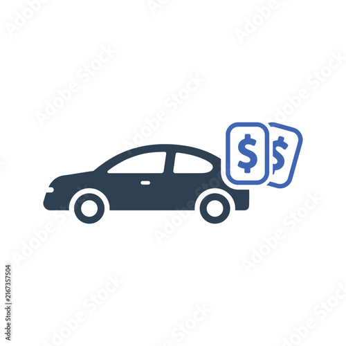 Car sale icon