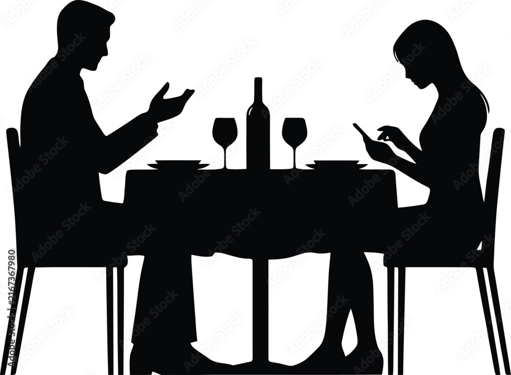 Fototapeta premium Couple Dating concept