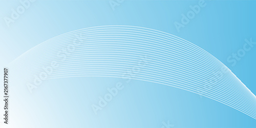 Vector network connection. Abstract mesh, molecular plexus line and abstract blue background with waves
