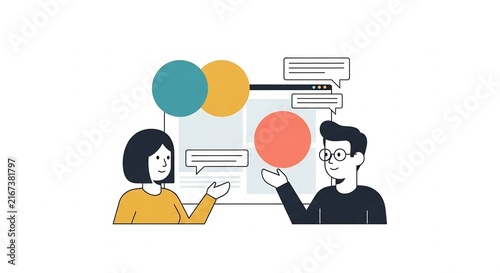 Komunikasi digital dalam kolaborasi tim untuk proyek website