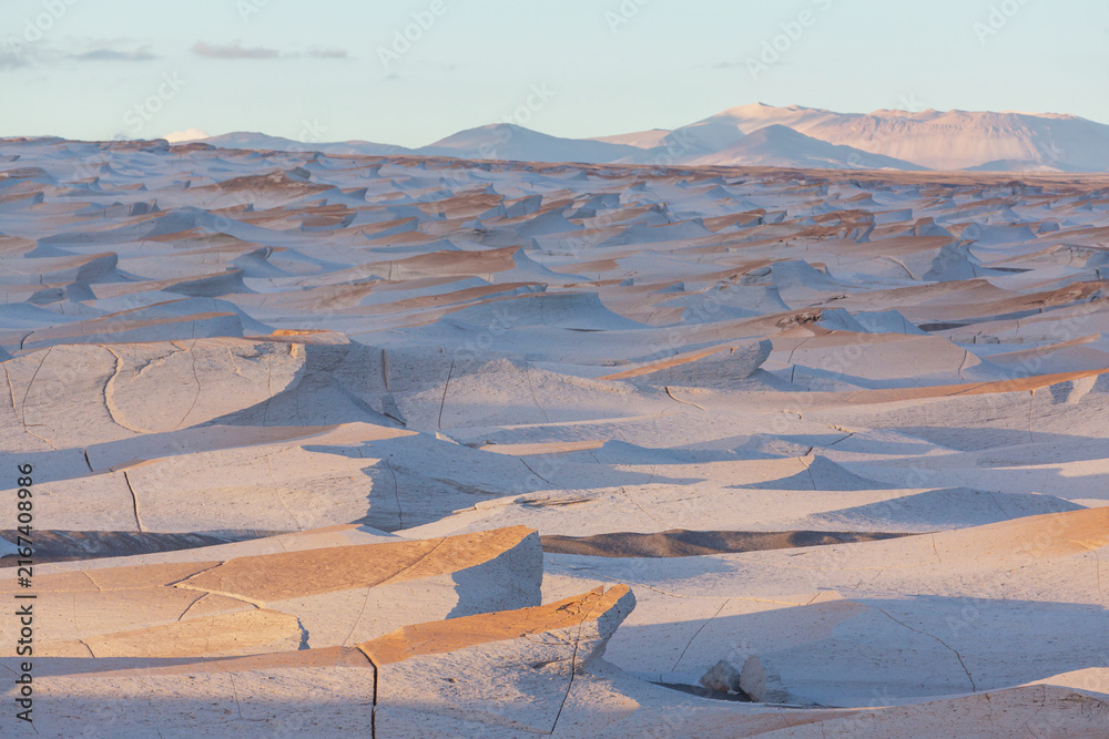 Fototapeta premium Campo de Piedra Pomez