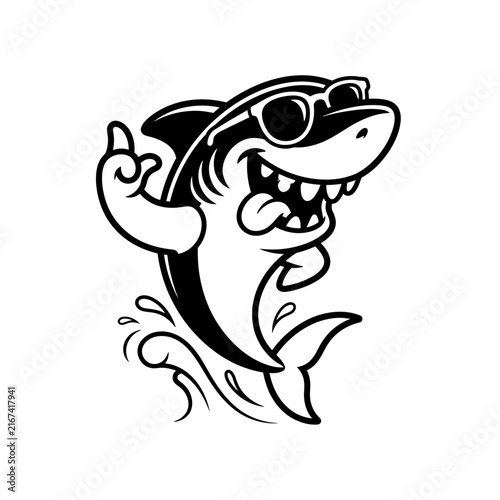 Cute Cartoon Frog and Fish Vector Illustration, Adorable Amphibian Character Design for Kids, Fun Wildlife Artwork and Creative Stock Graphic
