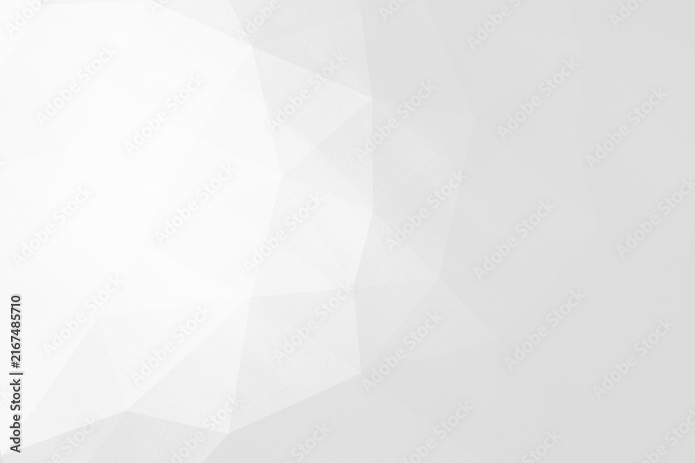 Fototapeta premium White abstract background subtle geometric pattern, soft gradient and elegant textures. Clean minimal backdrop for branding, presentations, packaging, websites, business templates and modern design.