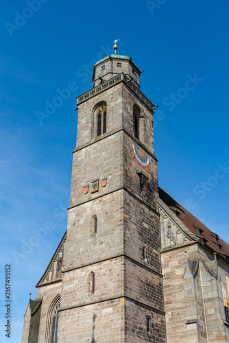 Stadtpfarrkirche Münster St. Georg in Dinkelsbühl, August 2026