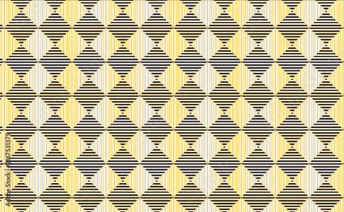 seamless pattern with golden stars