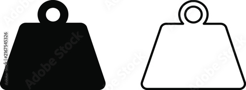Canvastavla Package Weight, Mass of the Tare Packaging Material, Net Weight, Gross Weight, Kilogram, Gram, Ton, Ounce and Pound Measurement Symbols, Vector Illustration