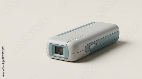 Handheld portable barcode scanner for retail inventory and product identification in modern business
