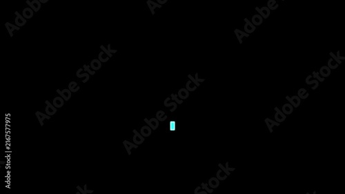  Loading - circle Modern loading animation. Circular loading indicator , loading and buffering icon animation-looped  icon on black background. 4K video