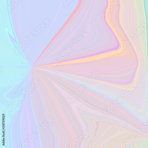 Obraz na płótnie Vibrant pastel holographic fluid liquid wave texture pattern
